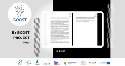 E+ BOOST project flyer - ΑΜΚΕ ΙΑΣΙΣ