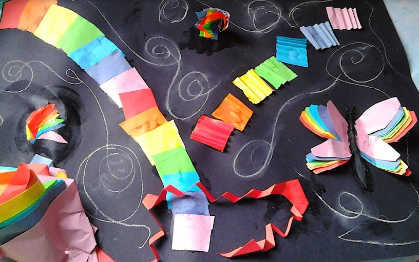 A close-up of a colorful paper AI-generated content may be incorrect.